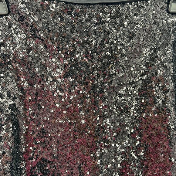 NEW Express extreme HIGH rise waist short shorts sequins black NYE party fun 12 - Picture 5 of 11